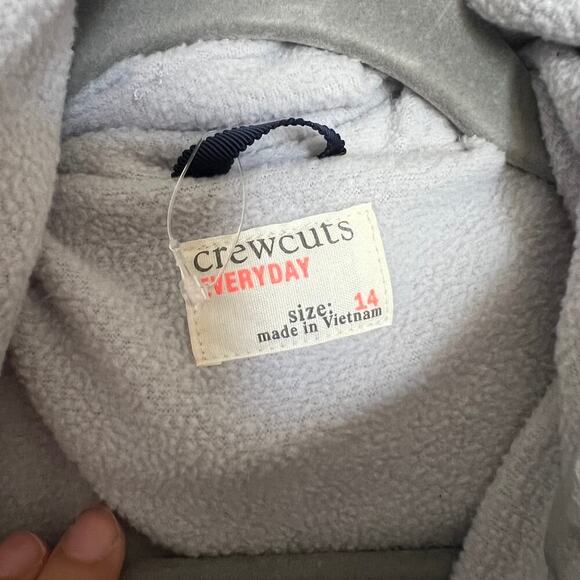 Crewcuts Girl Puffer Jacket with Hood Silver Size 14 - Picture 5 of 9